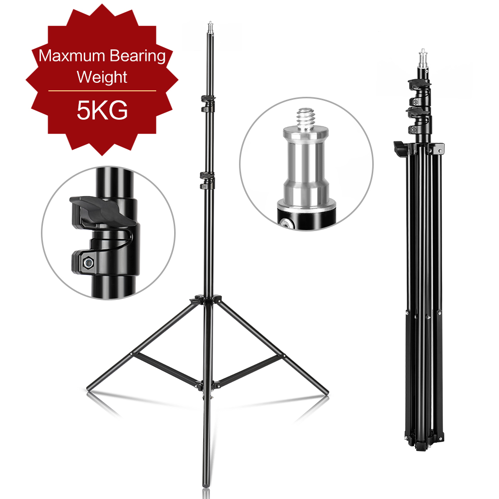 Photography Umbrella Lights - ขาตั้งกล้องถ่ายภาพแบบสกรู 1/4 ขนาด 240 ซม./7.9 ฟุต