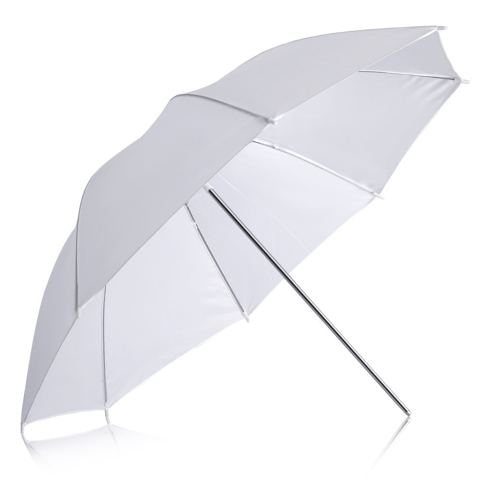 Photography Umbrella Lights - ร่มกระจายแสงแบบพกพา ขนาด 20 นิ้ว สีขาว นุ่มนวล