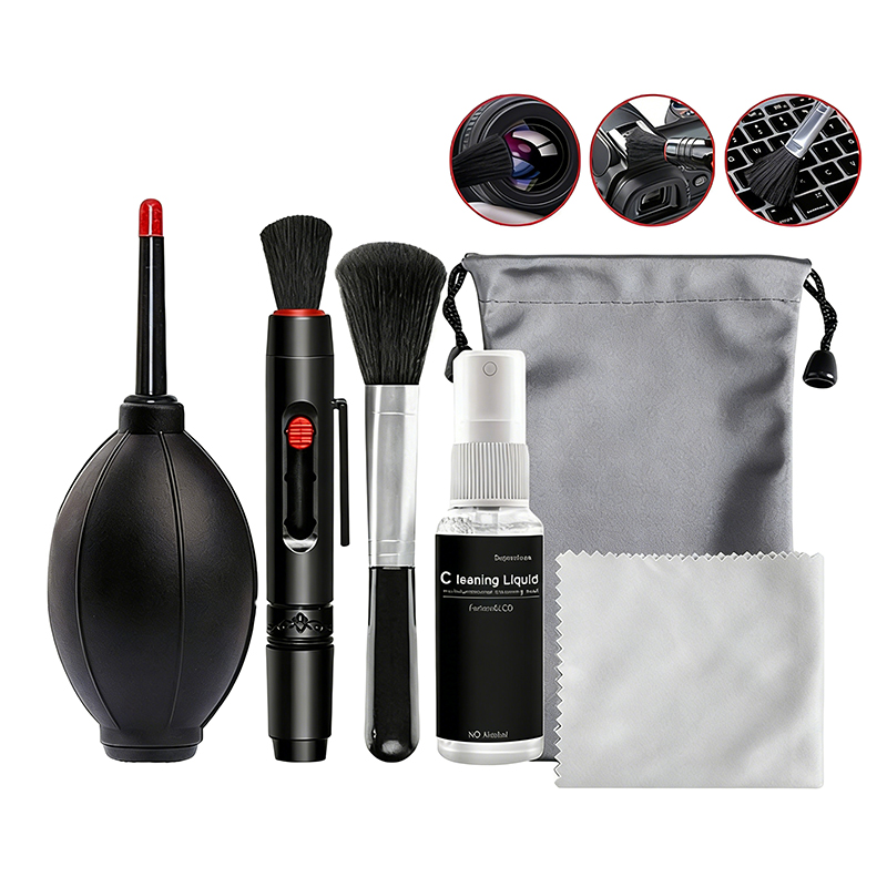 Lens Cleaning Kit - ชุดทำความสะอาดกล้อง 6 in 1 เครื่องมือทำความสะอาดเลนส์ DSLR