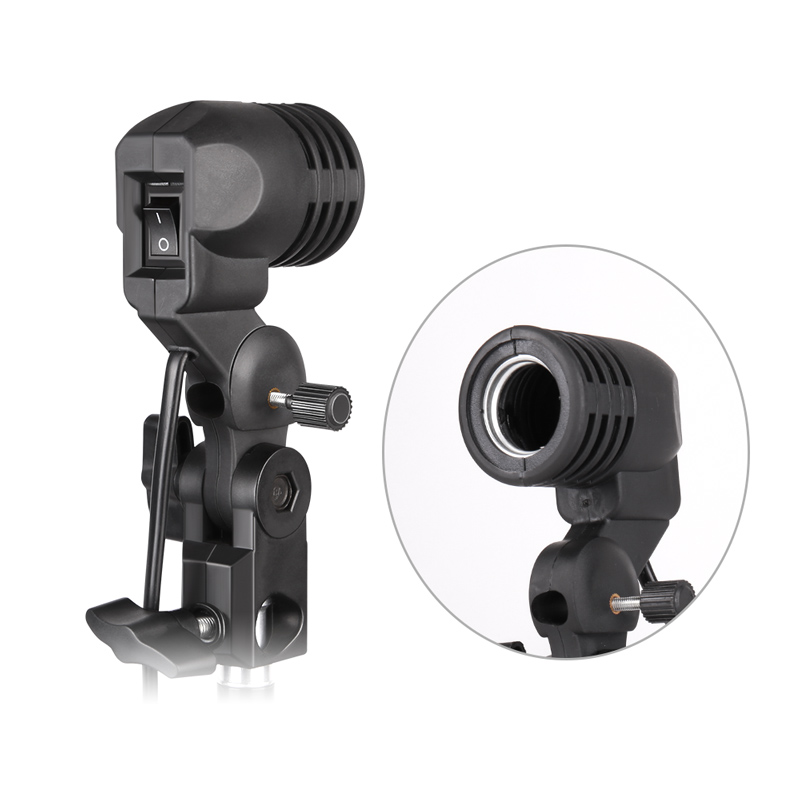 Photography Umbrella Lights - 1.8M สายเคเบิลหลอดไฟขาตั้ง E26 / E27 AC