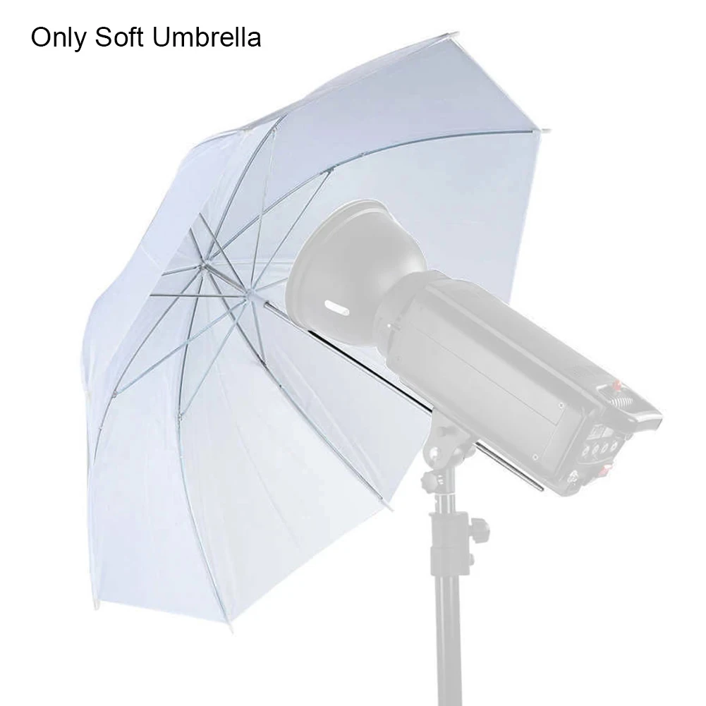 Photography Umbrella Lights - 20 นิ้วสตูดิโอถ่ายภาพแสงแฟลชโปร่งแสงสีขาวถ่ายภาพ Daylight Reflector ร่มนุ่มพับได้สําหรับการถ่ายภาพ