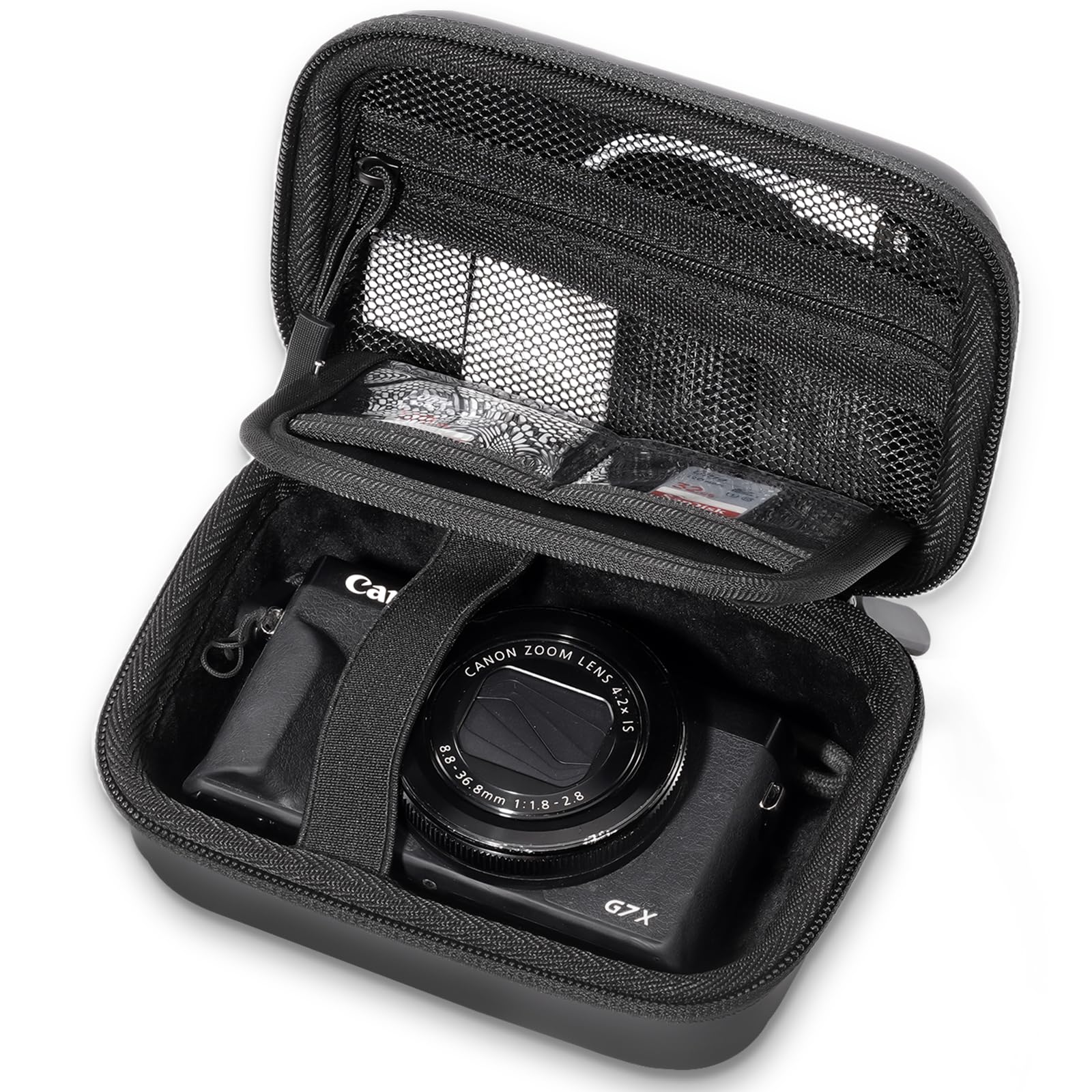 Photography Icon - เคสกล้องดิจิตอลแบบแข็งสำหรับ Canon G7X Mark III Mark