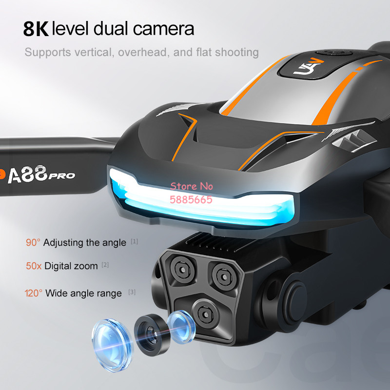 โดรนถ่ายภาพทางอากาศ 8K ระบบ Op - Photography Year บทวิจารณ์และราคา