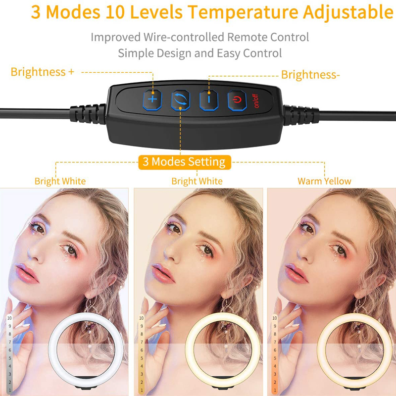 ไฟวงแหวนเซลฟี่ขนาด 16/26/33 ซม - Photography Treatment บทวิจารณ์และราคา