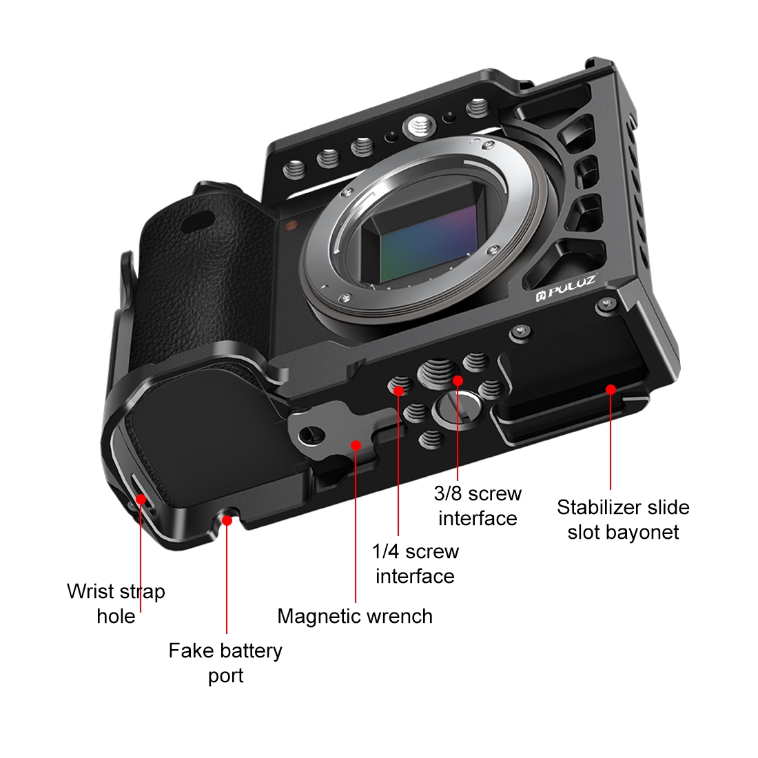 PULUZ โลหะกล้องขยาย Mount Stab - Sony Camera A6400 บทวิจารณ์และราคา