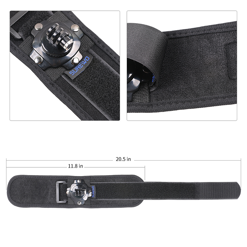 สายรัดข้อมือ SUREWO ใช้ได้กับ  - Gopro Action Camera Hero 13 Black บทวิจารณ์และราคา