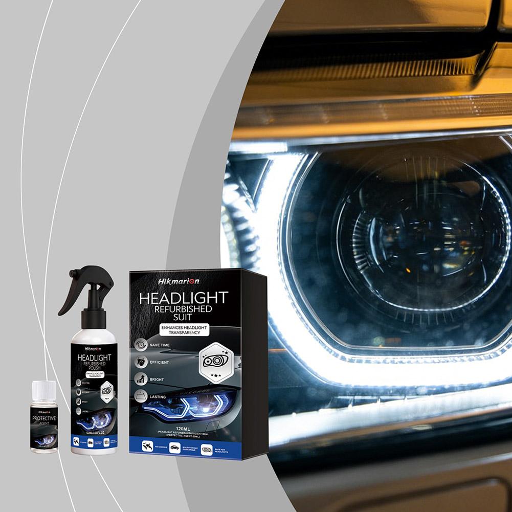 ชุดซ่อมแซมไฟหน้ารถยนต์ 100 มล. - Lens Cleaning Kit บทวิจารณ์และราคา