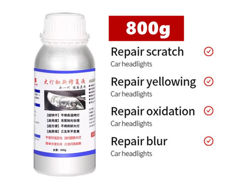 ชุดฟื้นฟูไฟหน้ารถยนต์ ขจัดคราบ - Lens Cleaning Kit บทวิจารณ์และราคา