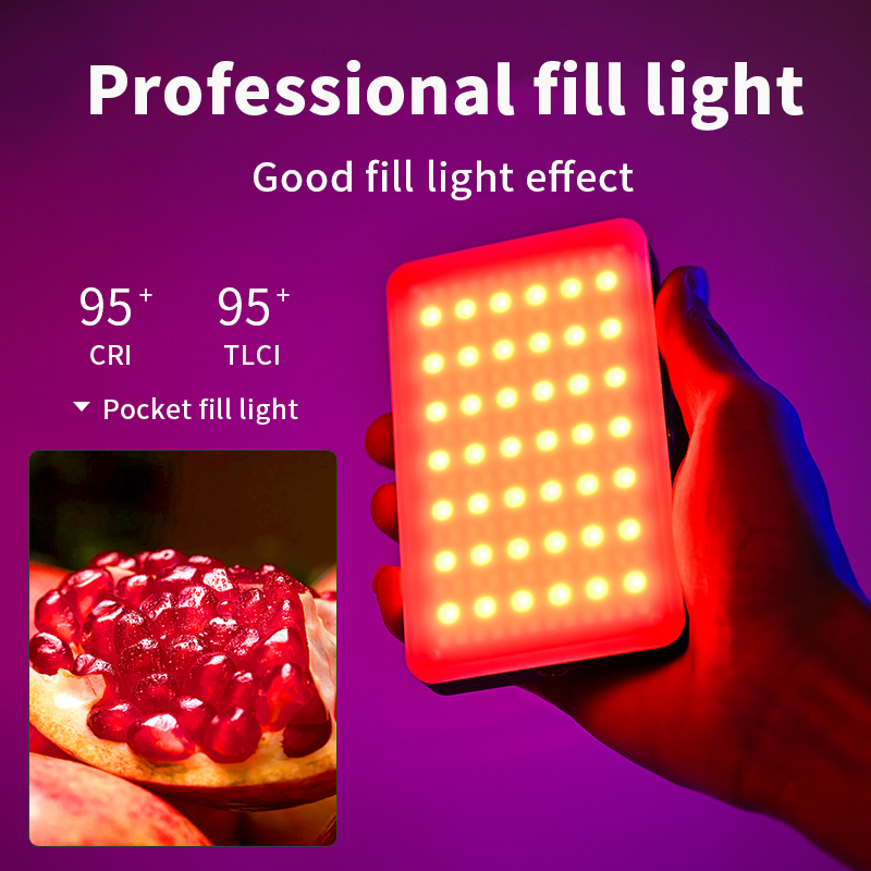 RGB Video Light แบบพกพา LED กล - Photography Umbrella Lights บทวิจารณ์และราคา