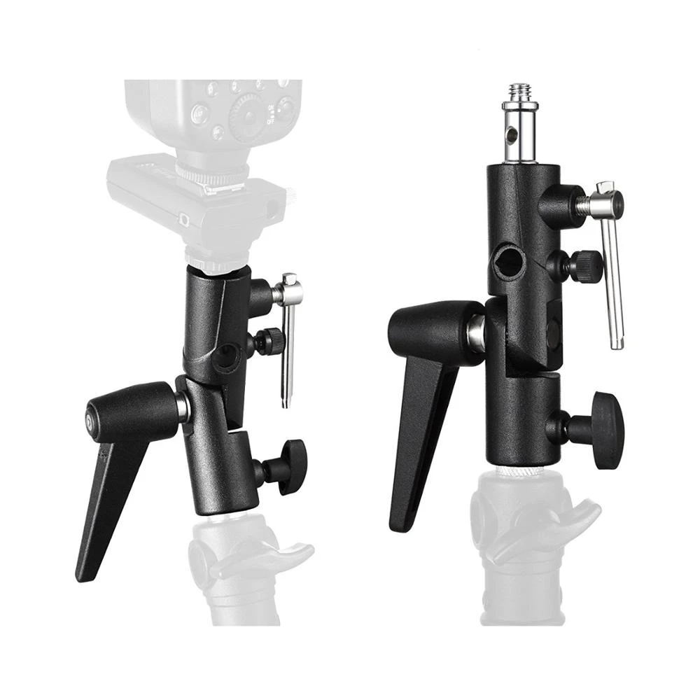 วงเล็บแฟลชรองเท้าร้อนผู้ถือร่ม - Photography Umbrella Lights บทวิจารณ์และราคา