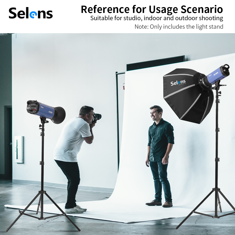 ขาตั้งไฟแบบเบาะลม Selens ขนาด  - Photography Treatment บทวิจารณ์และราคา