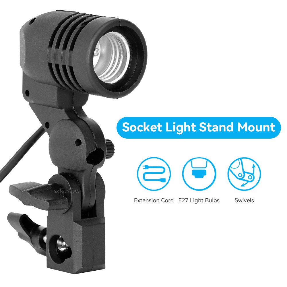 2ชิ้น/1ชิ้น E27เดี่ยวที่ตั้งหล - Photography Umbrella Lights บทวิจารณ์และราคา
