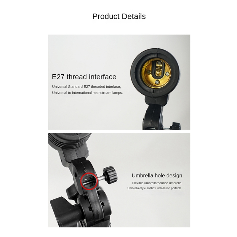 ไฟสตูดิโอถ่ายภาพ ขั้วหลอด E27  - Photography Umbrella Light บทวิจารณ์และราคา