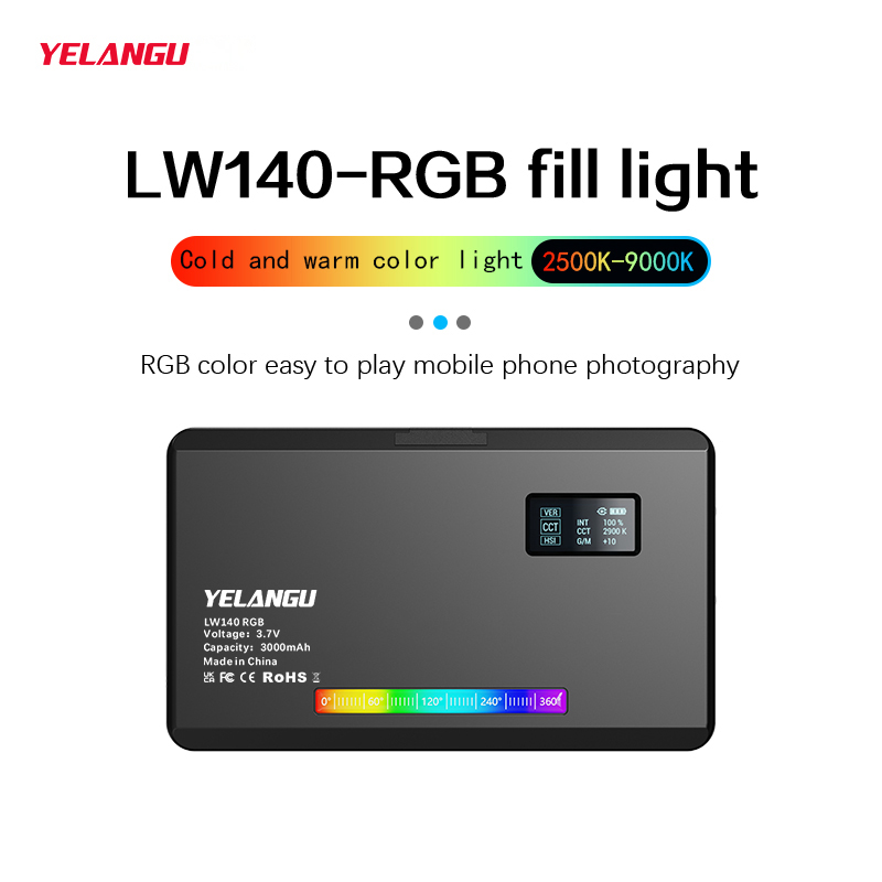 YELANGU RGB LED Video Light W1 - Photography Umbrella Lights บทวิจารณ์และราคา