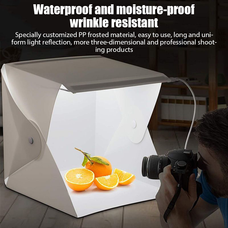 กล่องไฟพับได้แบบพกพาสำหรับถ่าย - Photography Treatment บทวิจารณ์และราคา