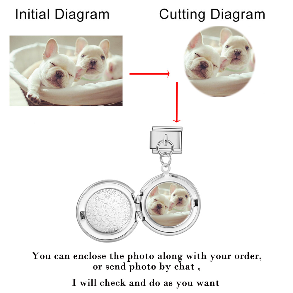 จี้รูปหัวใจแบบกำหนดเอง GEMOSA  - Photographic Memory บทวิจารณ์และราคา