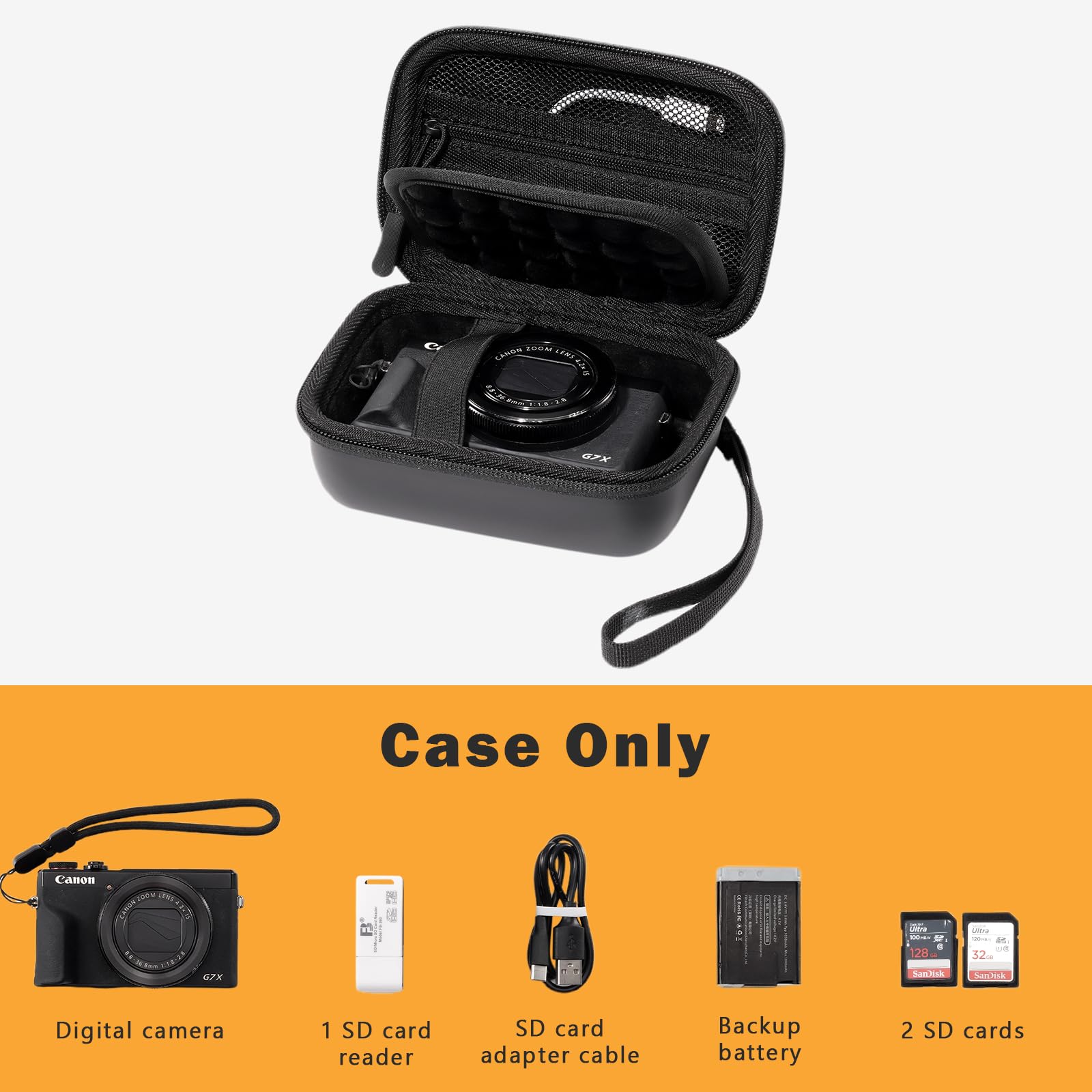 เคสกล้องดิจิตอลแบบแข็งสำหรับ C - Photography Icon บทวิจารณ์และราคา