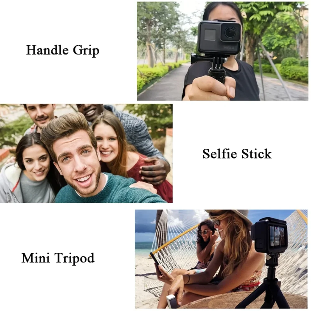 Mini ขาตั้งกล้องแบบพับได้ขาตั้ - Gopro Action Camera Hero 12 Black บทวิจารณ์และราคา