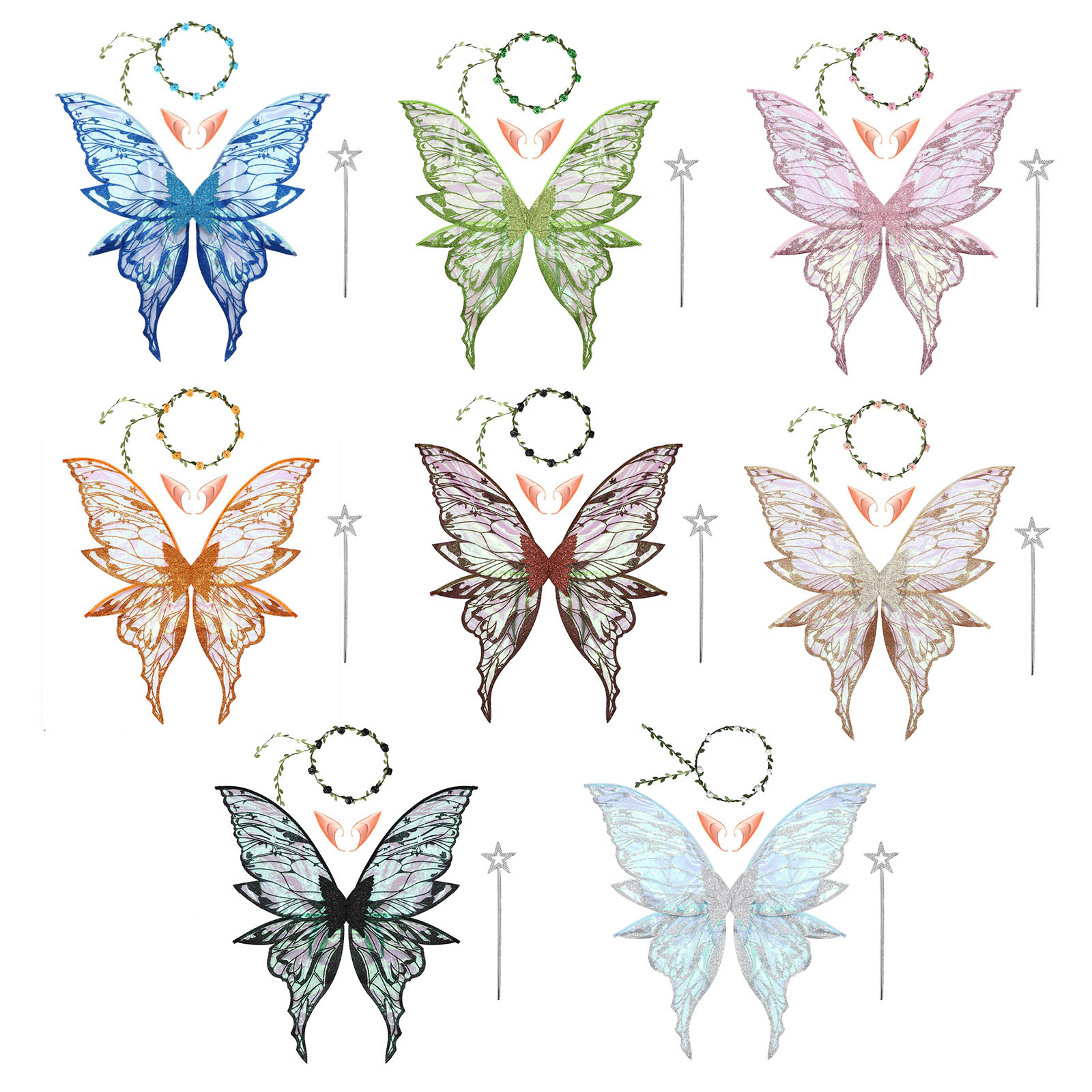 ผีเสื้อ Fairy Elf เครื่องแต่งก - Photography Year บทวิจารณ์และราคา