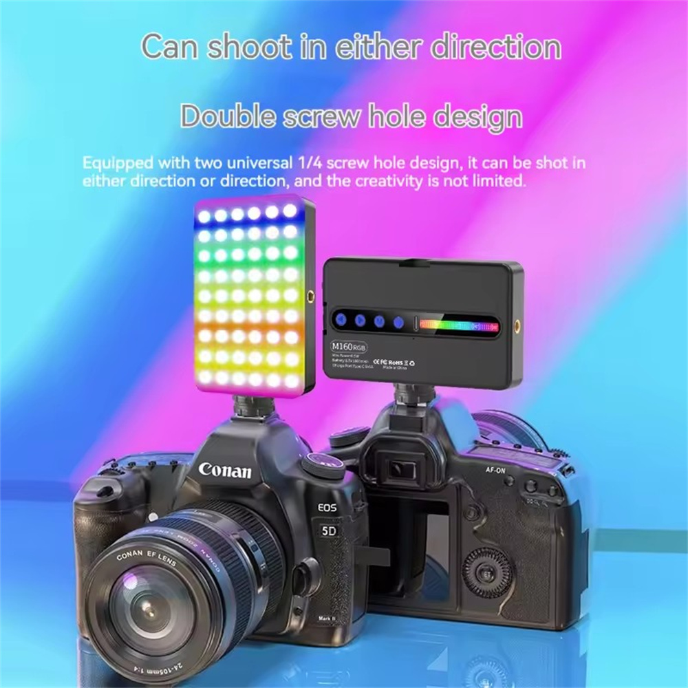 ไฟกล้อง LED RGB ชุดไฟวิดีโอสีเ - Photography Umbrella Lights บทวิจารณ์และราคา