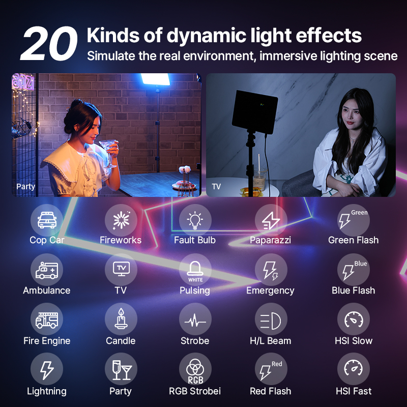 Ulanzi ไฟวิดีโอ RGB 15W LT003แ - Photography Umbrella Lights บทวิจารณ์และราคา