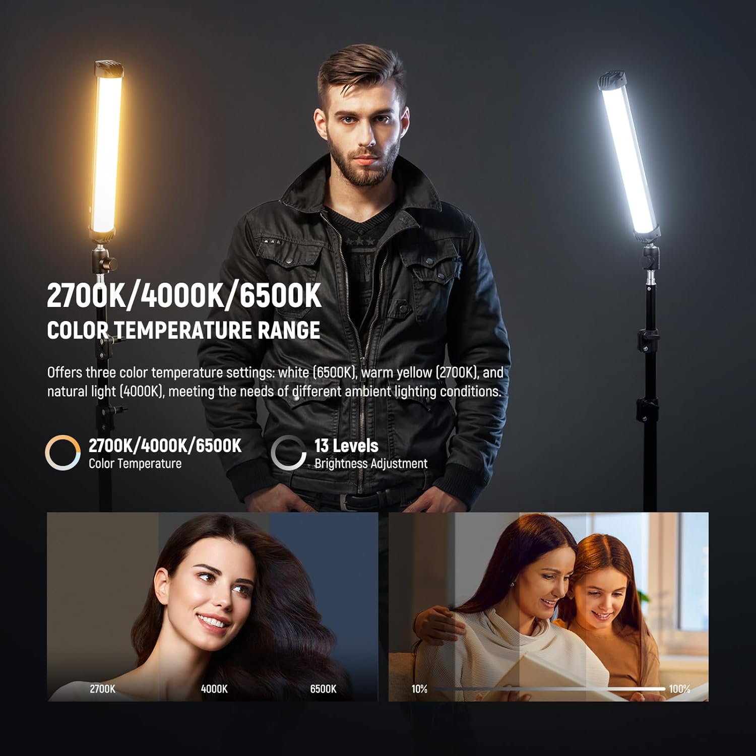 ไฟแท่งแม่เหล็ก NEEWER Basics ข - Photography Umbrella Lights บทวิจารณ์และราคา