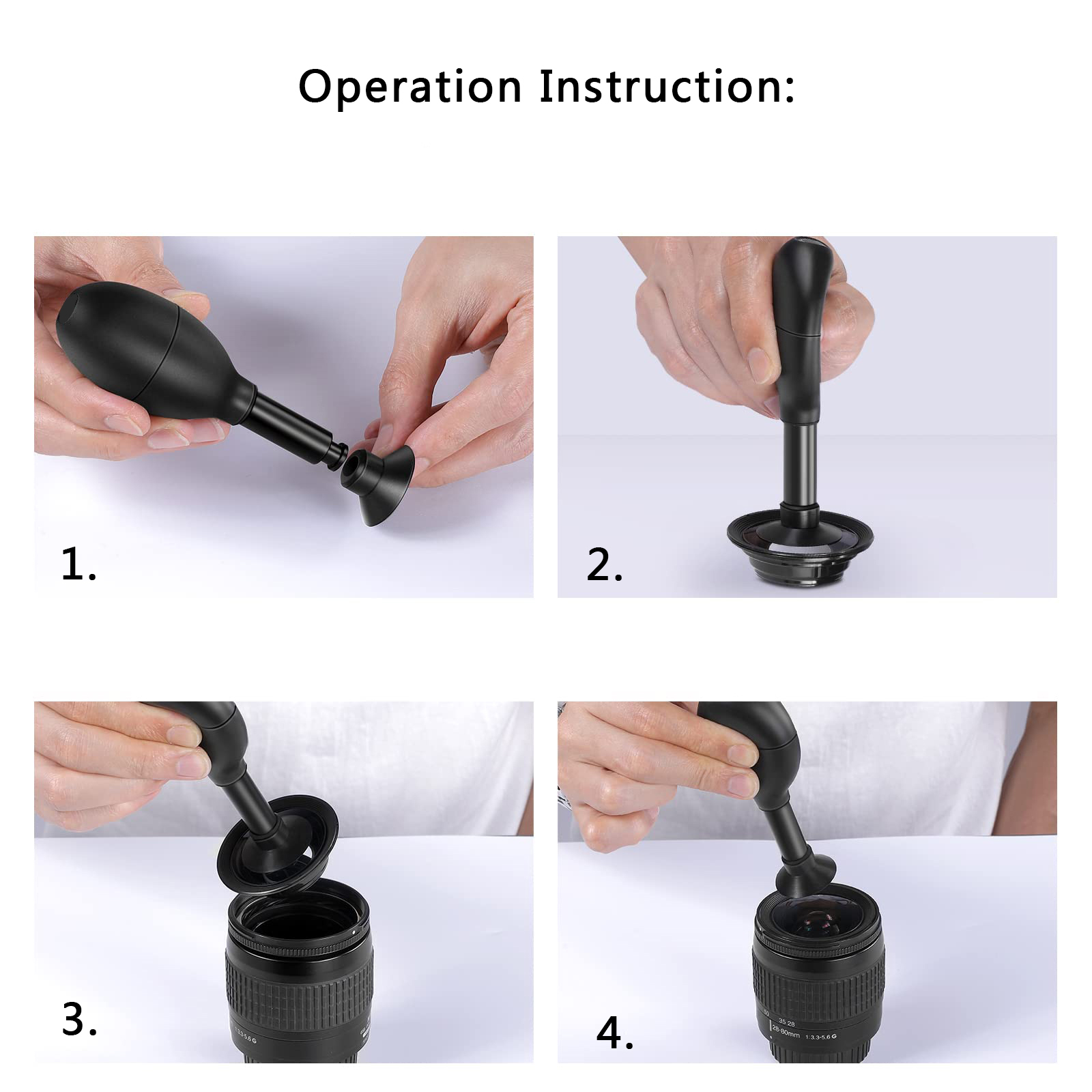 เลนส์ Sucker Kit 7 ถ้วยดูด Str - Lens Cleaning Kit บทวิจารณ์และราคา