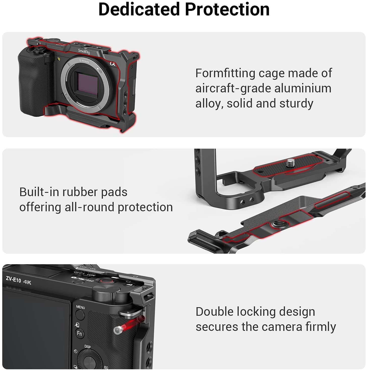 SmallRig สำหรับ Sony ZVE10กล้อ - Sony Camera A6400 บทวิจารณ์และราคา