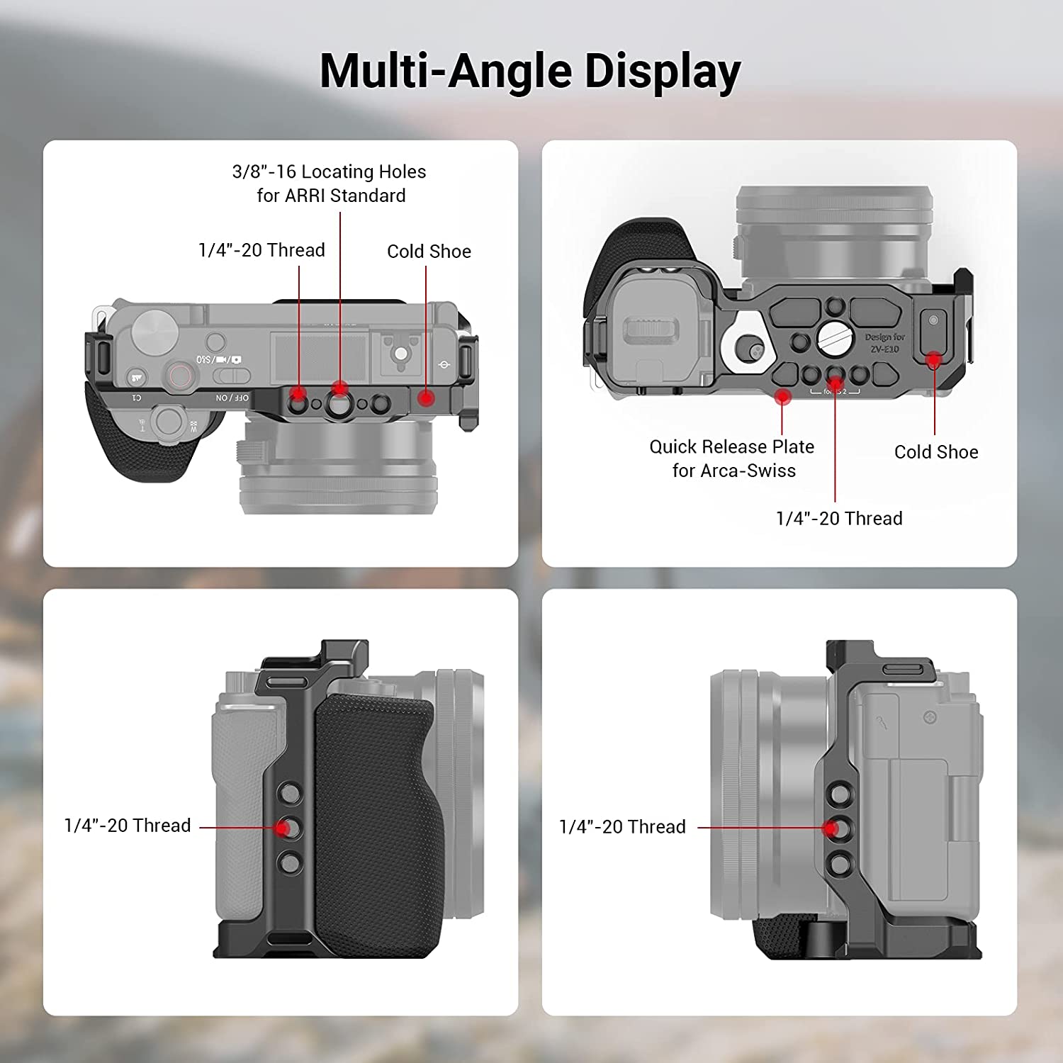 SmallRig สำหรับ Sony ZVE10กล้อ - Sony Camera A6400 บทวิจารณ์และราคา