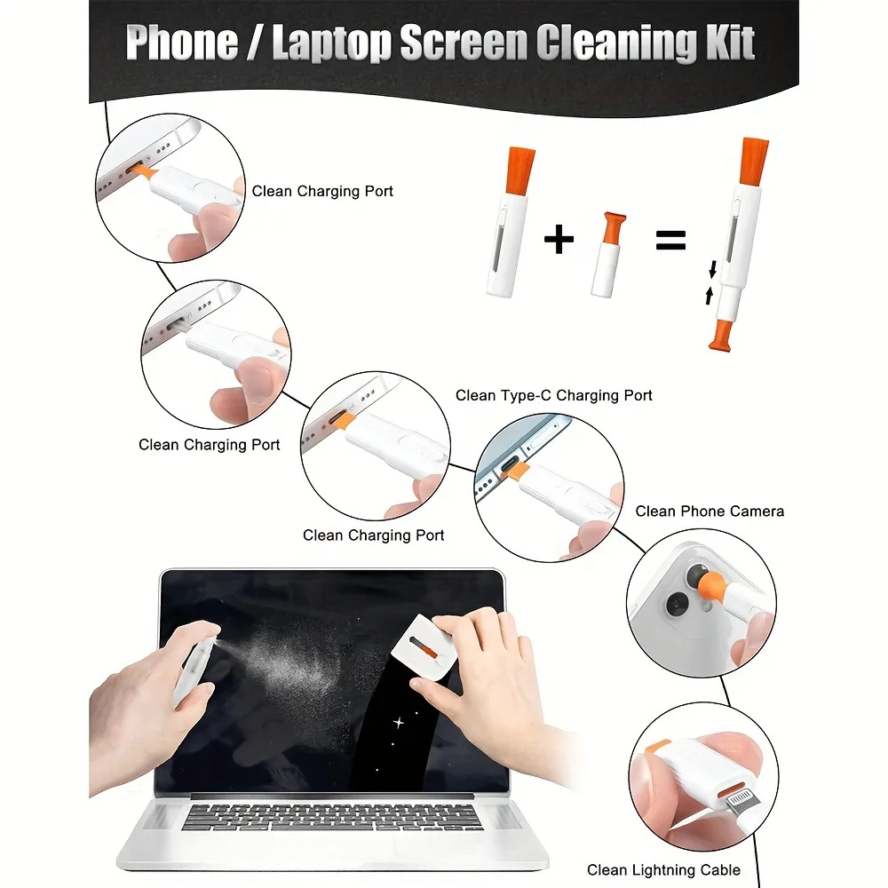 แปรงทําความสะอาดสําหรับ iPhone - Lens Cleaning Kit บทวิจารณ์และราคา