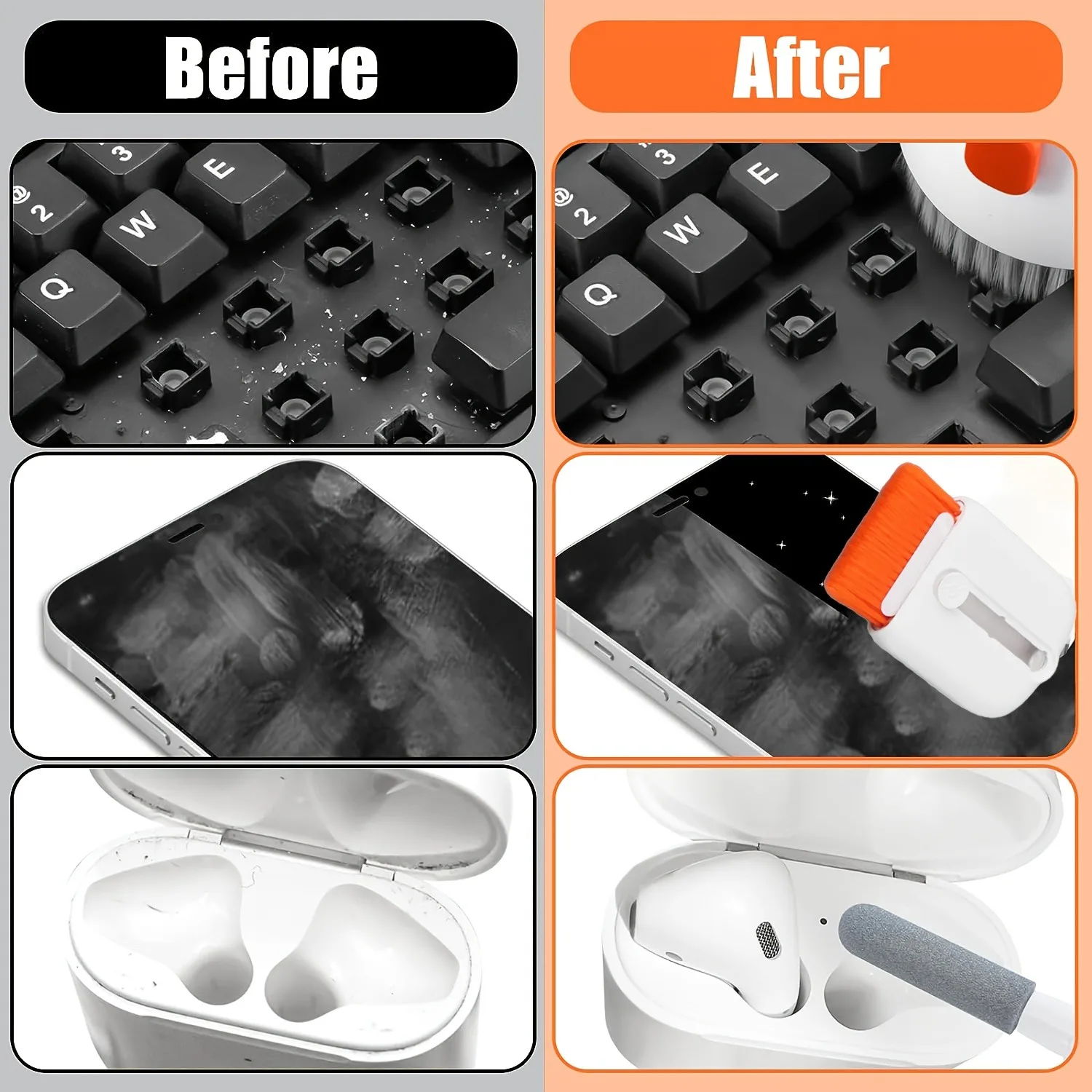 แปรงทําความสะอาดสําหรับ iPhone - Lens Cleaning Kit บทวิจารณ์และราคา